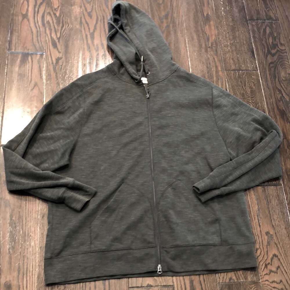 FIELDWORTH green jacket hooded size XLarge